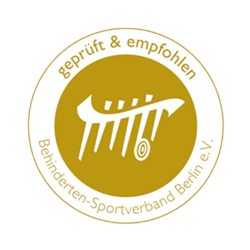 Gütesiegel des Behinderten- und Rehabilitations-Sportverbands Berlin